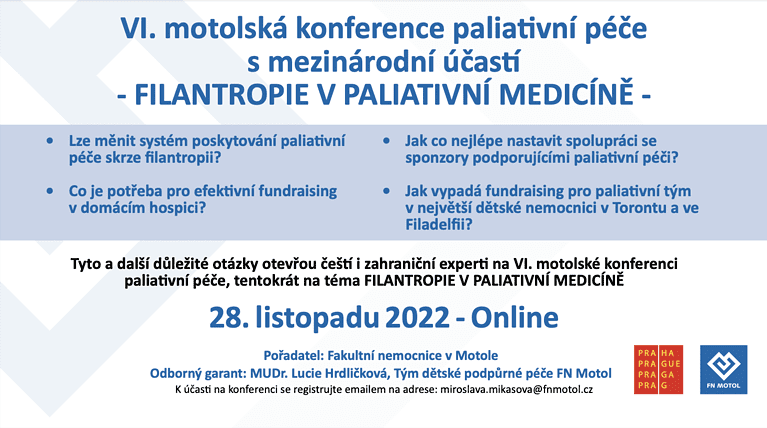 VI. Motolská Konference Paliativní péče